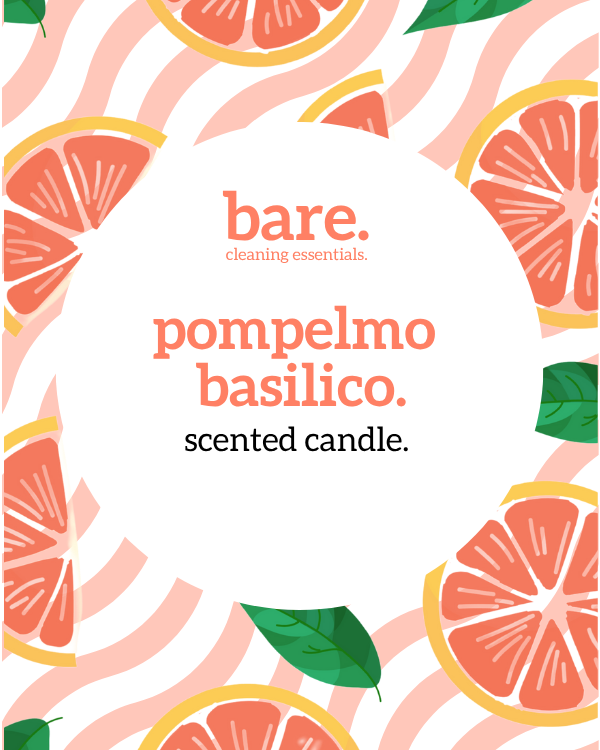 Pompelmo Basilico Scented Candle (4oz.)
