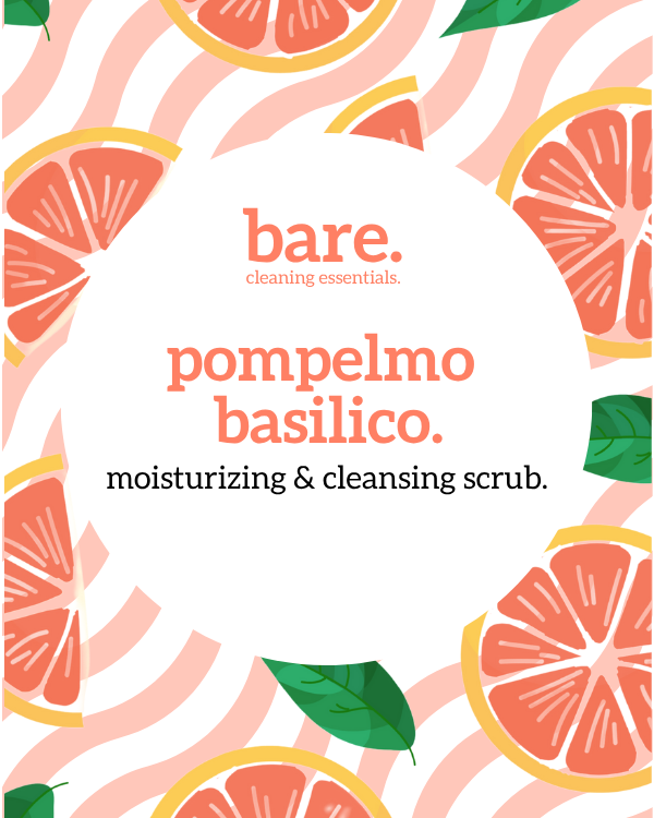 Pompelmo Basilico Moisturizing & Cleansing Scrub (4oz.)