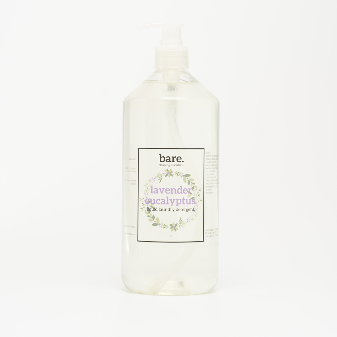Lavender Eucalyptus Liquid Laundry Detergent (1L)