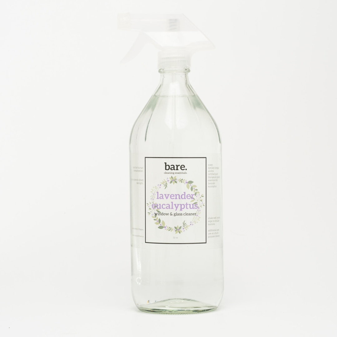 Lavender Eucalyptus Window & Glass Cleaner (32oz)