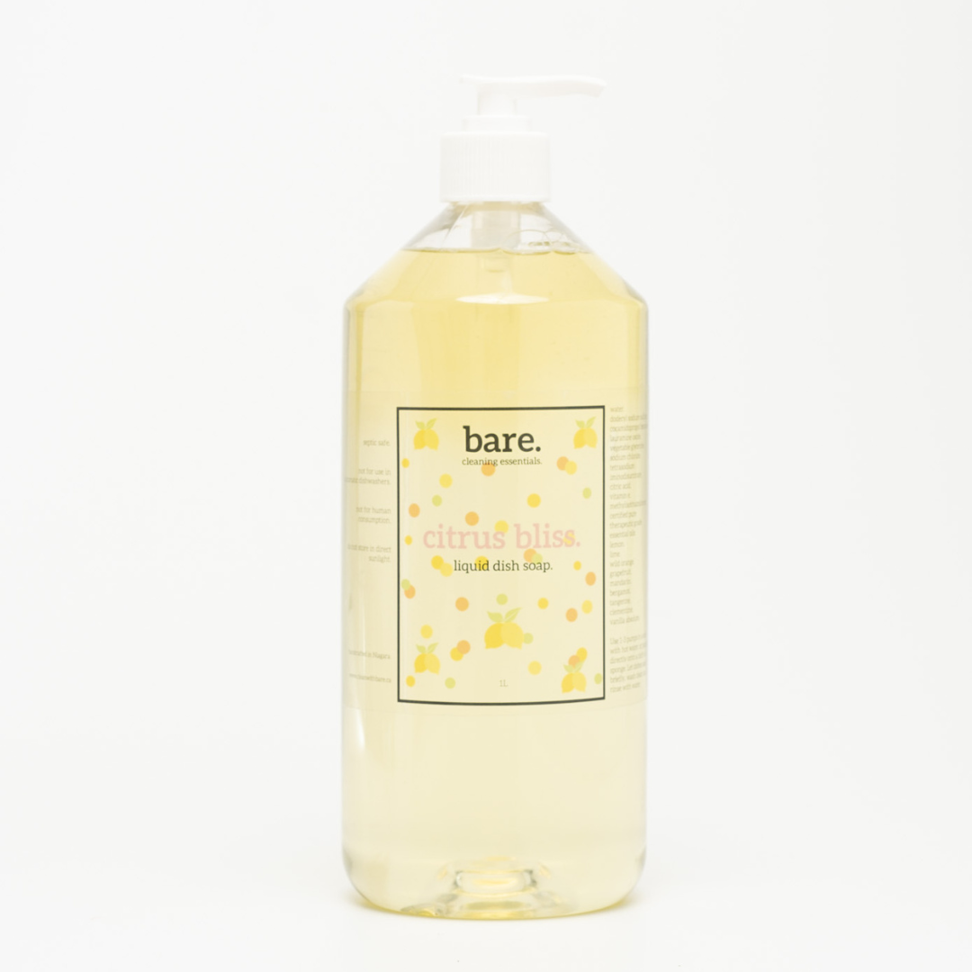Citrus Bliss Natural Dish Soap (1L)