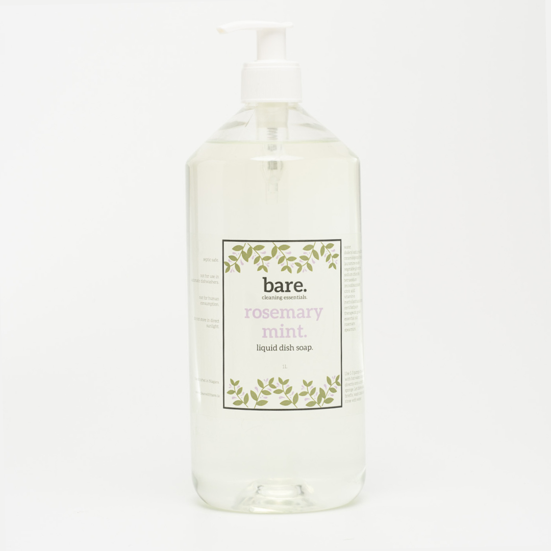 Rosemary Mint Natural Dish Soap (1L)