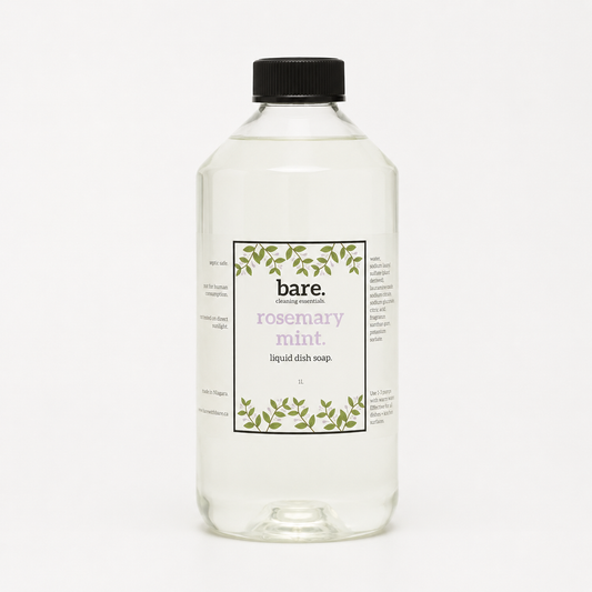 Rosemary Mint Natural Dish Soap (1L) - No pump