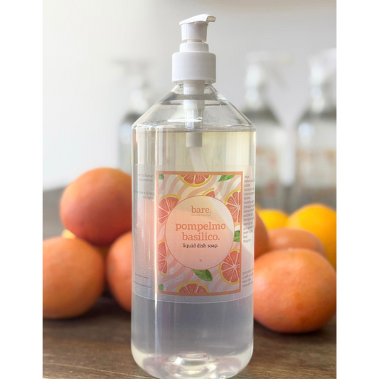 Pompelmo Basilico Natural Dish Soap (1L)